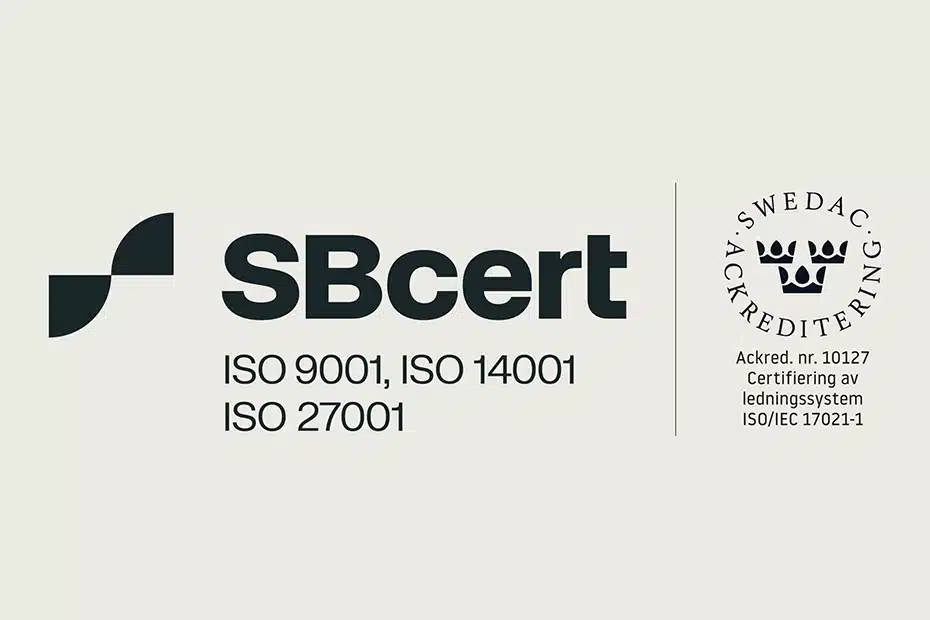 VIQMA certifierat enligt ISO 9001, ISO 14001 och ISO 27001